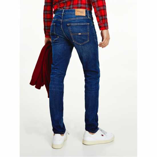 Tommy Jeans Slim Tapered Austin Jeans Аспен Тъмно син Mens