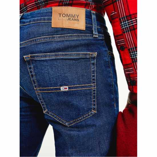 Tommy Jeans Slim Tapered Austin Jeans Аспен Тъмно син Mens