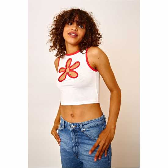 Daisy Street Cut Out Crop Top  Daisy Street