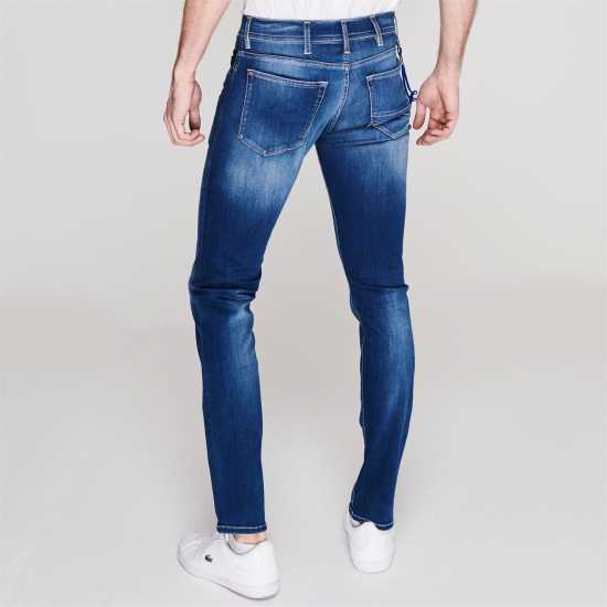 Replay Titanium Stretch Slim Fit Jeans Средно синьо 009 