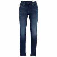 Hugo Boss Стеснени Дънки Boss Delaware Slim Jeans Нави 414 