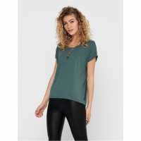 Only Moster O-Nk Top Ld00 Balsam Green 