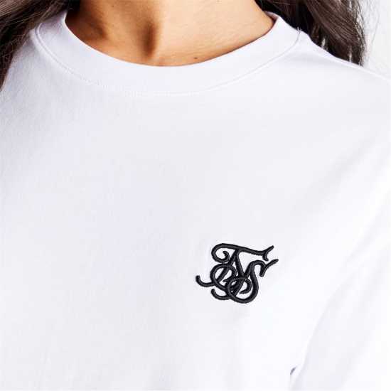 Siksilk T-Shirts Ld99 Бяло 