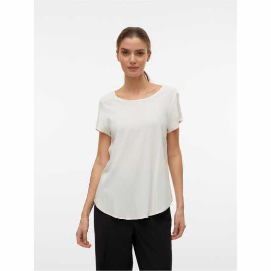 Vero Moda Bella Ss Top Ld00 Снежана Бяла 