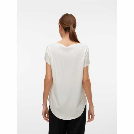 Vero Moda Bella Ss Top Ld00 Снежана Бяла 