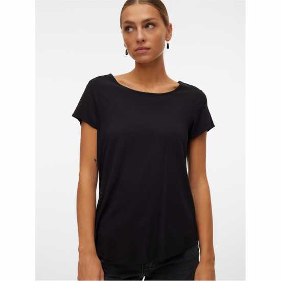 Vero Moda Bella Ss Top Ld00 Black 