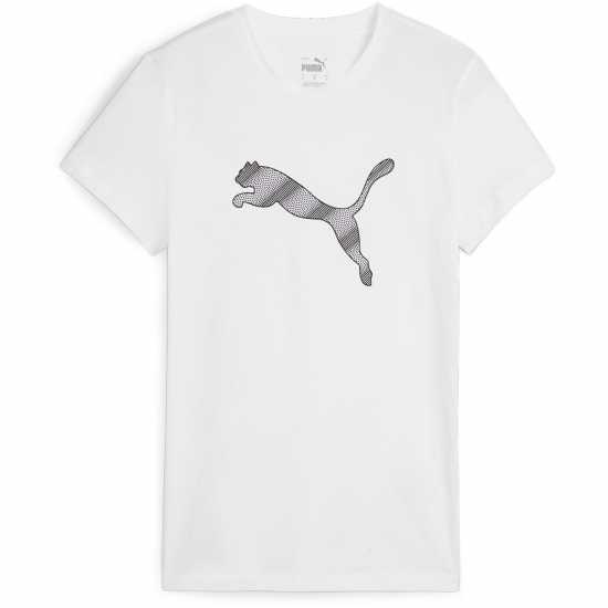 Puma Mass Merchants Tee T-Shirt Womens Puma White 