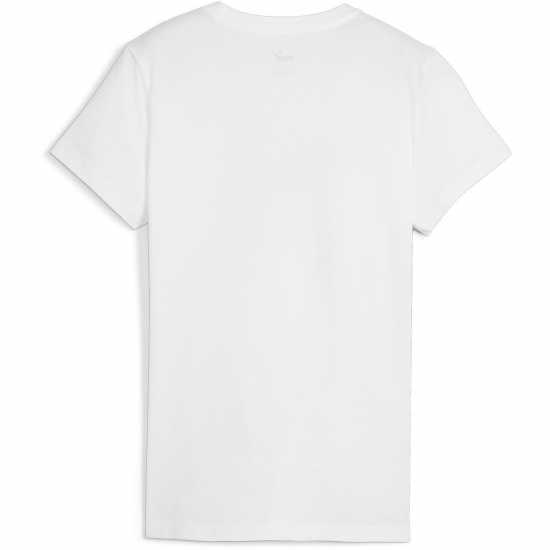 Puma Mass Merchants Tee T-Shirt Womens Puma White 