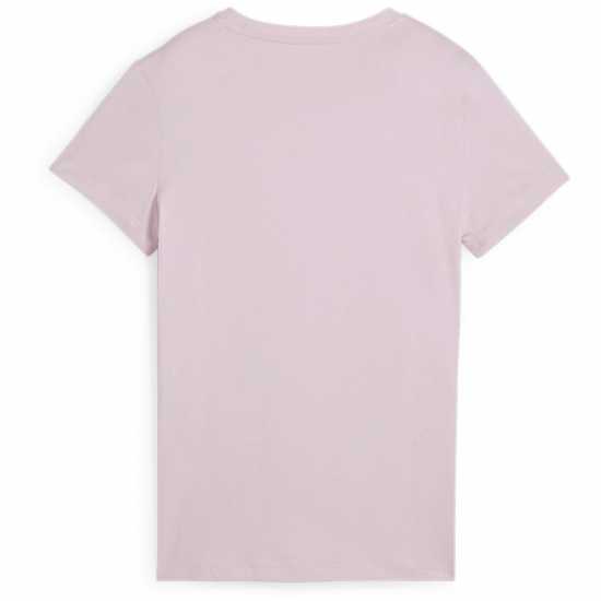 Puma Mass Merchants Tee T-Shirt Womens Grape Mist 