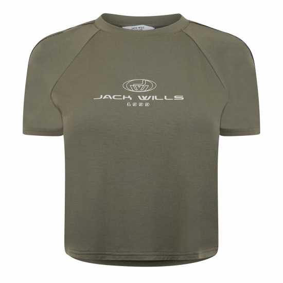 Jack Wills Branded Ringer T Ld44  