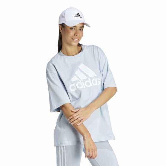 Adidas Qt T-Shirt Womens Wonder Blue Дамски тениски и фланелки