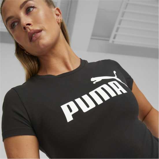 Puma Тениска С Лого Slim Logo Tee Ld99  Дамски тениски с яка