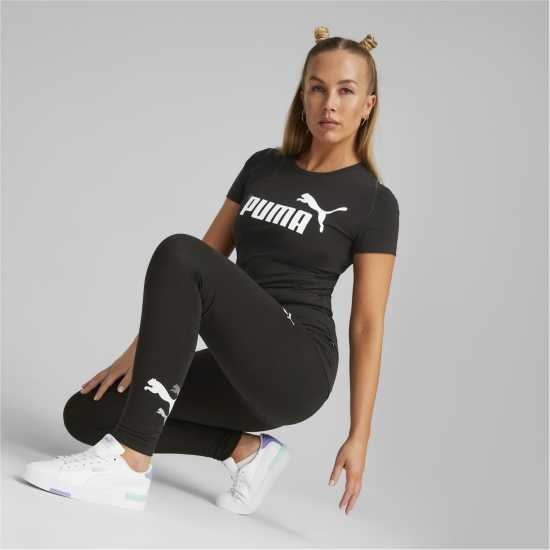 Puma Тениска С Лого Slim Logo Tee Ld99  Дамски тениски с яка