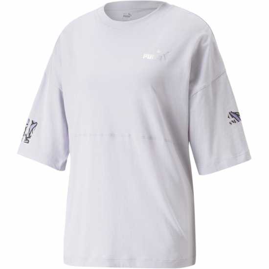 Puma Power Nova Shine Colorblock Tee  Дамски тениски с яка