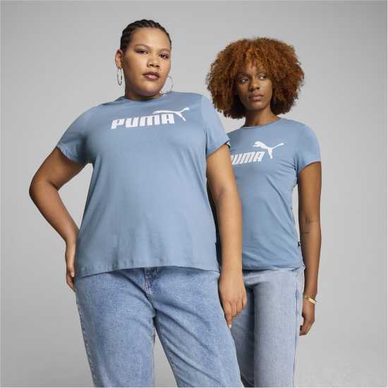 Puma Тениска С Лого Logo Tee (S) White/Blue 