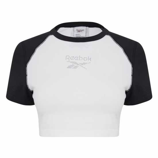 Reebok Cl Sprkle Tee Ld99 Черно Дамски тениски и фланелки