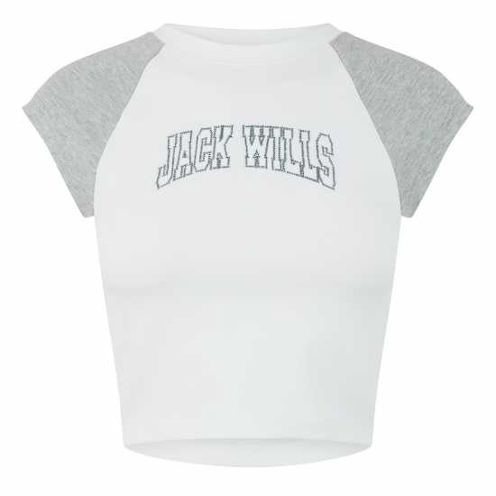 Jack Wills Shrunk Baby Tank Ld44  