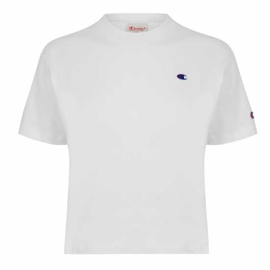 Champion Crew T-Shrt Ld99 Бяло Дамски тениски с яка