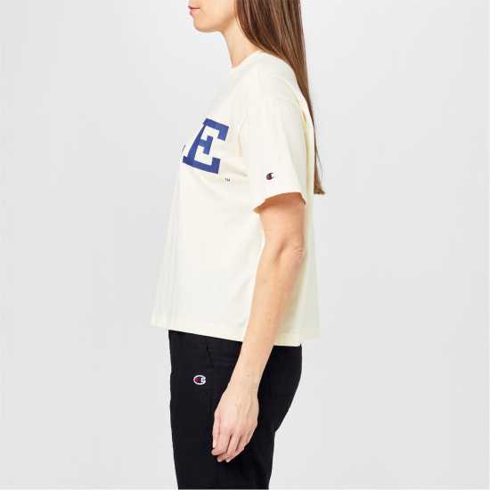 Champion Crew T-Shrt Ld99 Бяло Дамски тениски с яка