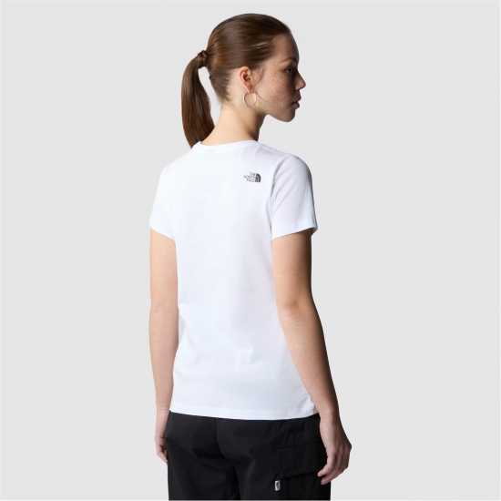 Мъжка Риза The North Face Easy T-Shirt Mens Бяло Дамски тениски с яка