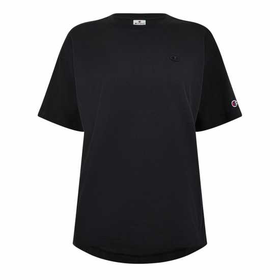 Champion W Crewneck Ld99 Черно Дамски тениски с яка