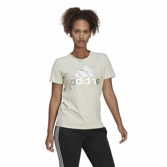 Adidas Loungewear Essentials Logo T-Shirt Womens  Дамски тениски с яка