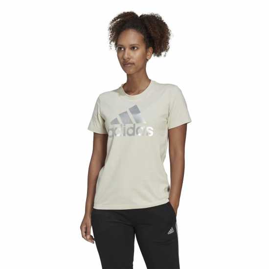 Adidas Loungewear Essentials Logo T-Shirt Womens  Дамски тениски с яка