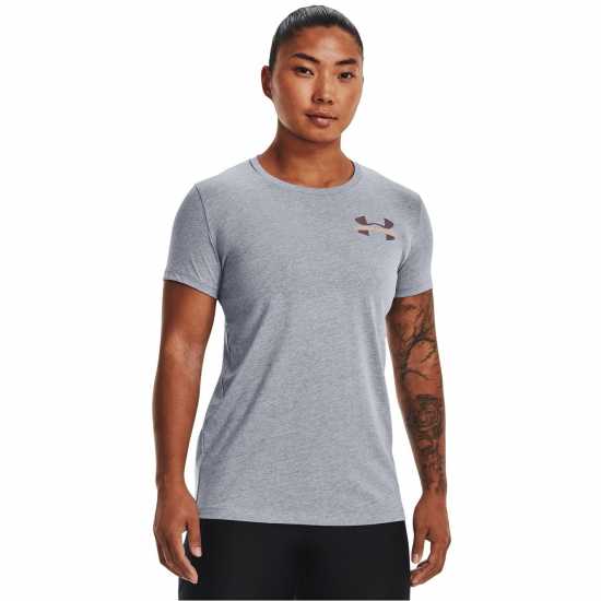 Under Armour Тениска Logo Womens T Shirt  Дамски тениски и фланелки