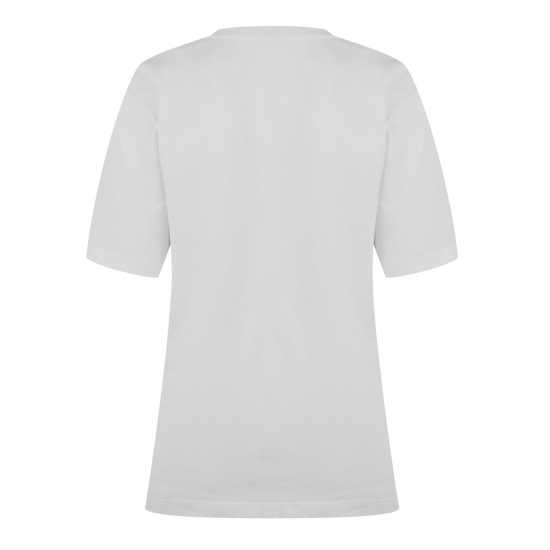 Puma Boyfriend Tee Бяло Дамски тениски с яка