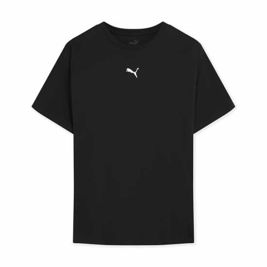 Puma Boyfriend Tee Черно Дамски тениски с яка