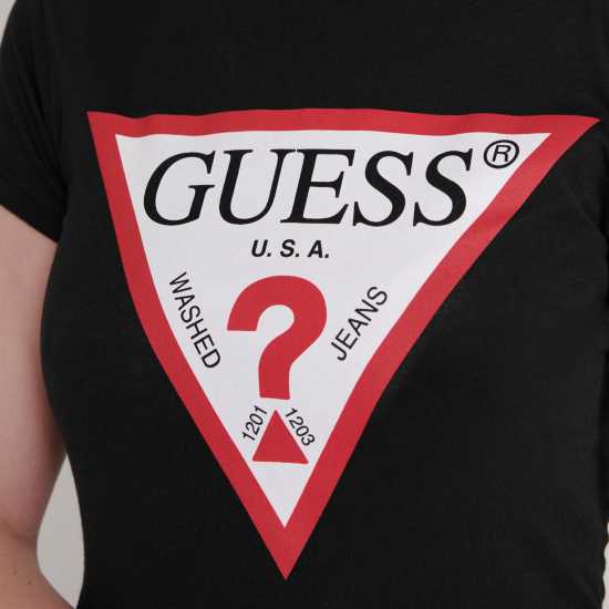 Guess Тениска T Shirt Черно А996 