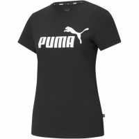 Puma Тениска С Лого No1 Logo Tee Черно Пума Дамски тениски и фланелки