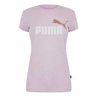 Puma Тениска С Лого No1 Logo Tee Гроздово мъглене Дамски тениски и фланелки