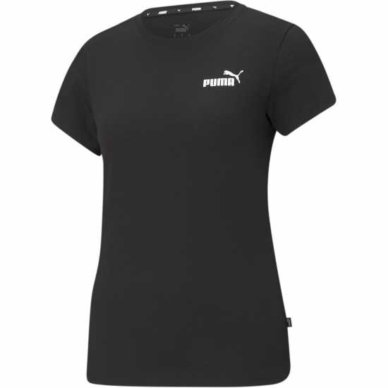 Puma Тениска С Лого Ess Small Logo Tee Бяло Дамски тениски и фланелки