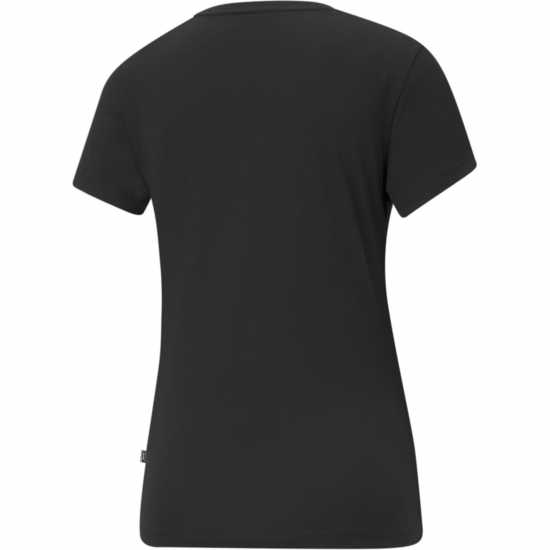 Puma Тениска С Лого Ess Small Logo Tee Бяло Дамски тениски и фланелки