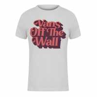 Vans Slogan Tee Ld44  Дамски тениски и фланелки