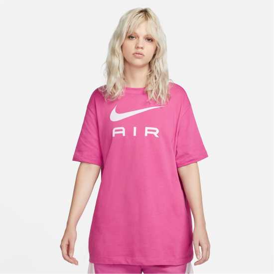 Nike Air Women's T-Shirt Космическа фузия Дамски тениски и фланелки