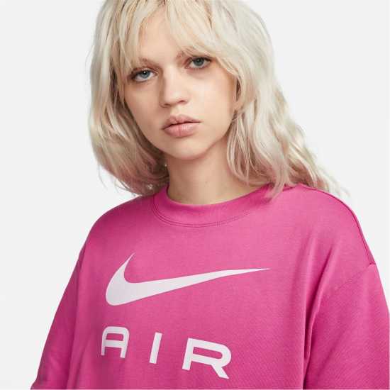 Nike Air Women's T-Shirt Космическа фузия Дамски тениски и фланелки