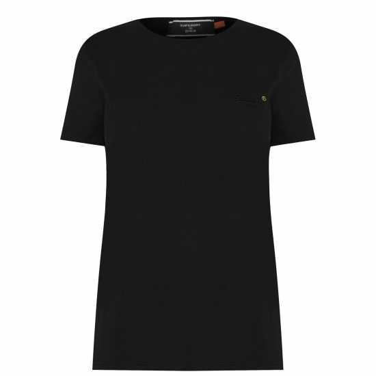 Superdry Тениска Orange Label T Shirt Черно 02A 