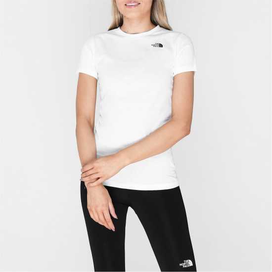 The North Face Simple Dome T-Shirt TNF Бяло FN4 Дамски тениски с яка