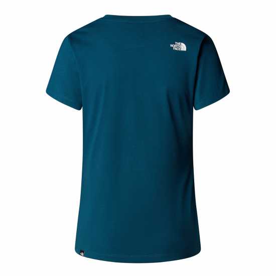 The North Face Simple Dome T-Shirt Полунощно петрол Дамски тениски с яка