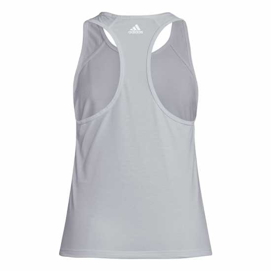 Adidas Womens Essentials Linear Loose Tank Top Предишно Фиг Дамски тениски с яка