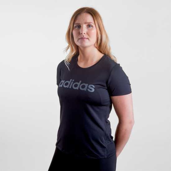 Adidas W D2M Lo Tee  Дамски тениски с яка