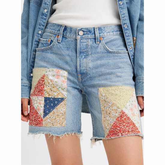 Levis 501 90S Shorts Пътуване по пътя 