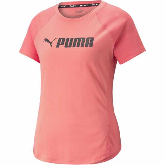 Puma Fit Logo T-Shirt Womens  Дамски тениски с яка