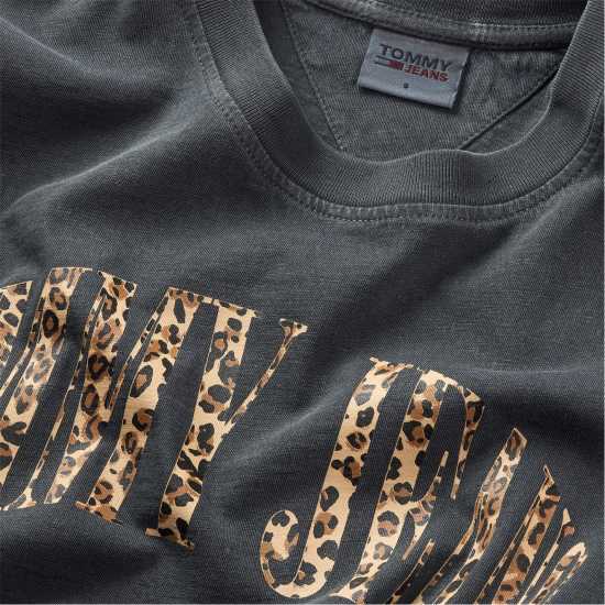 Блуза С Дълъг Ръкав Tommy Jeans Classic Leopard Shot Sleeved Shirt  Holiday Essentials