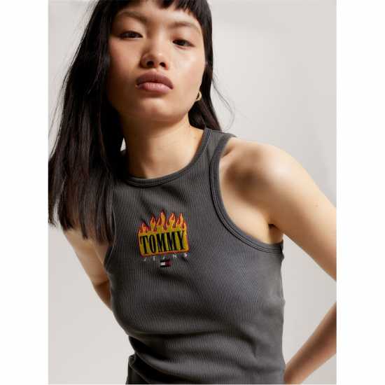 Tommy Jeans Flame Tank Top  Дамски потници