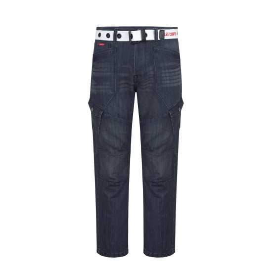 Lee Cooper Belted Cargo Sn51 Черно II Мъжко облекло за едри хора