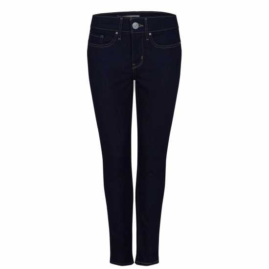 Levis Вталени Дънки 311 Shaping Skinny Jeans Най-тъмно небе Denim Edit