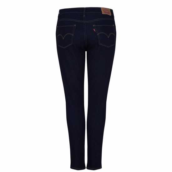 Levis Вталени Дънки 311 Shaping Skinny Jeans Най-тъмно небе Denim Edit